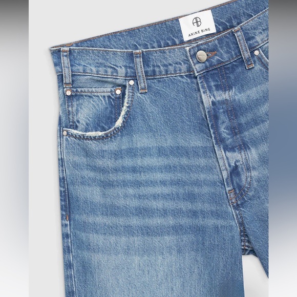 NWT ANINE Bing ROY Jeans in Nordic Blue - Picture 13 of 15
